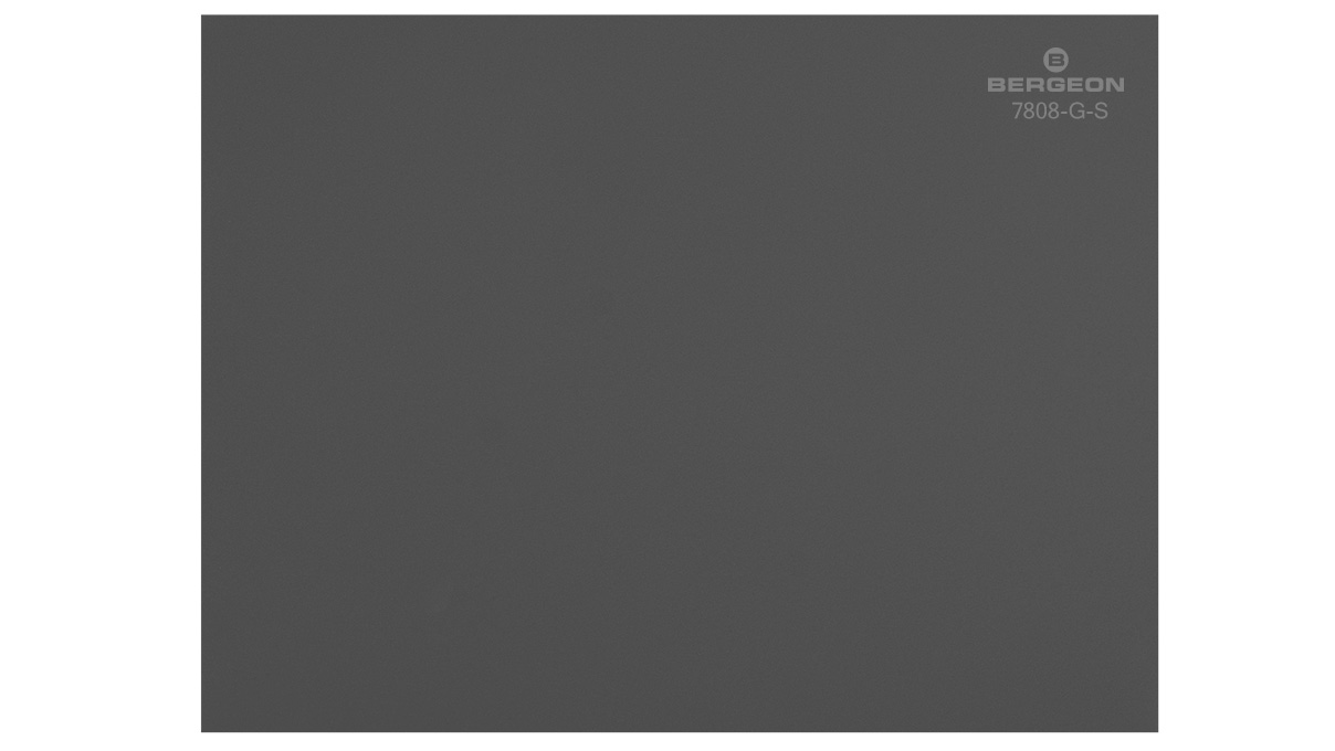 Bergeon 7808-G-S-01 bench mat, anti-slip, gray, 2 x 240 x 160 mm