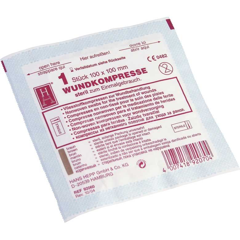 50 Sterile compresses, bulk pack, single packed