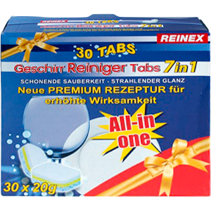 Reinex Geschirrreiniger-Tabs