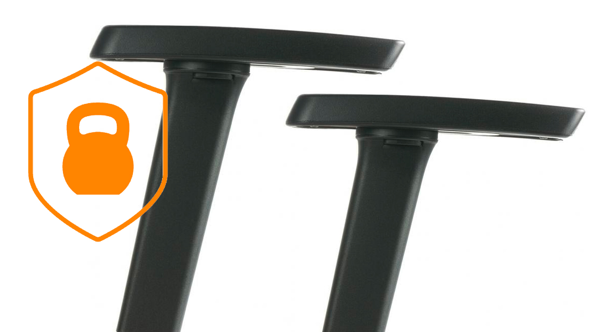 Bimos 2D armrests for work chair Neon XXL