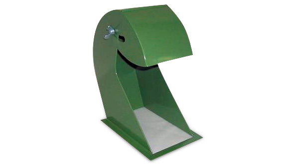 Schutzhaube für Vitax Poliermaschine V-1, links