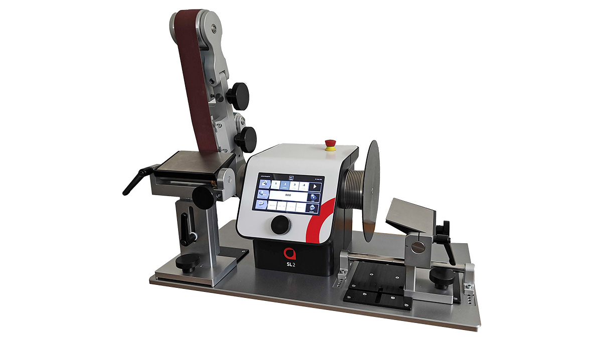 Greiner SL2 Belt grinder with lapping disc, 230V