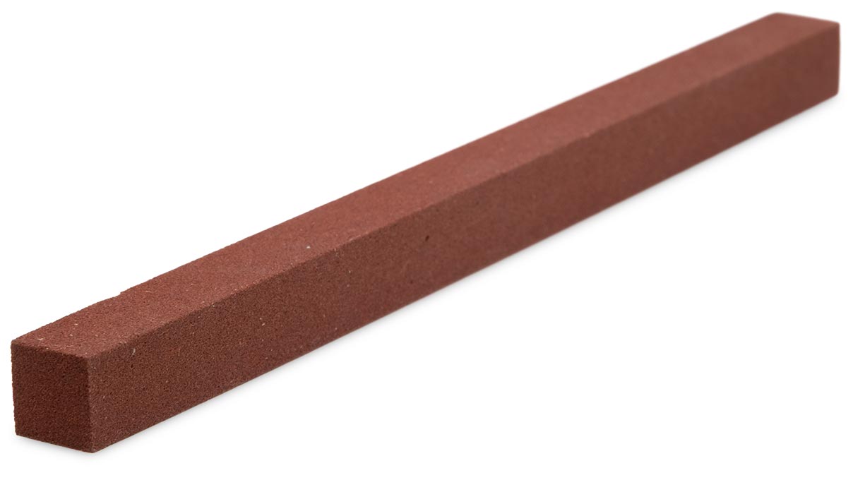 India grinding stone, Rectangle, 10 x 10 mm, Medium, Length 150 mm