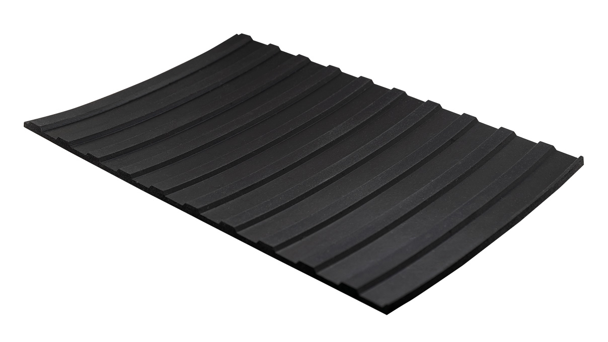 Gereedschapsmat, gegroefd, antislip, 100 x 150 x 3 mm