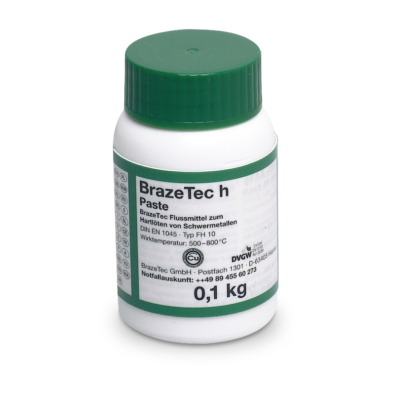 Brazing flux BrazeTec h paste 100 g