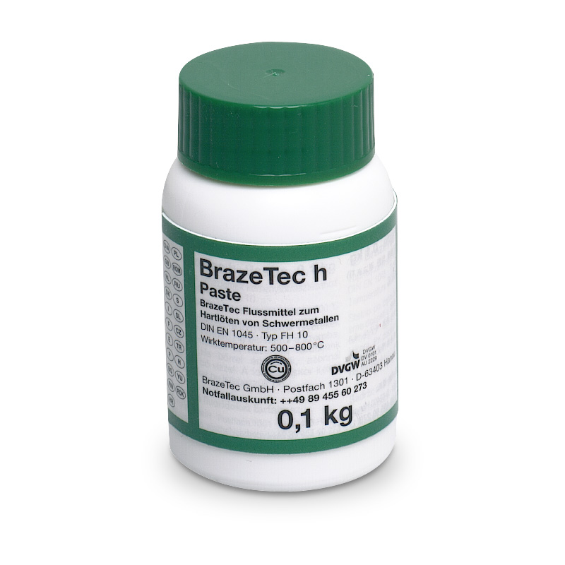 Flux BrazeTec h Paste 100 g