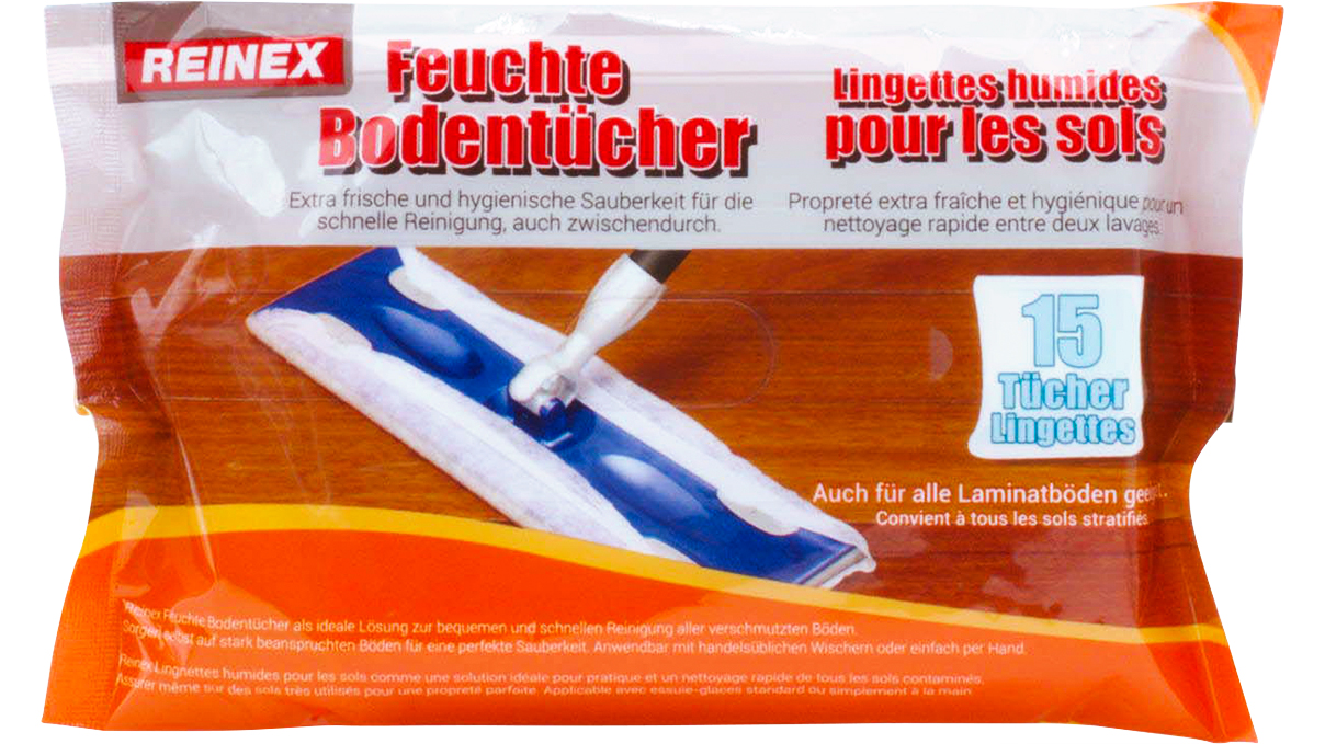 Reinex Feuchte Bodentücher