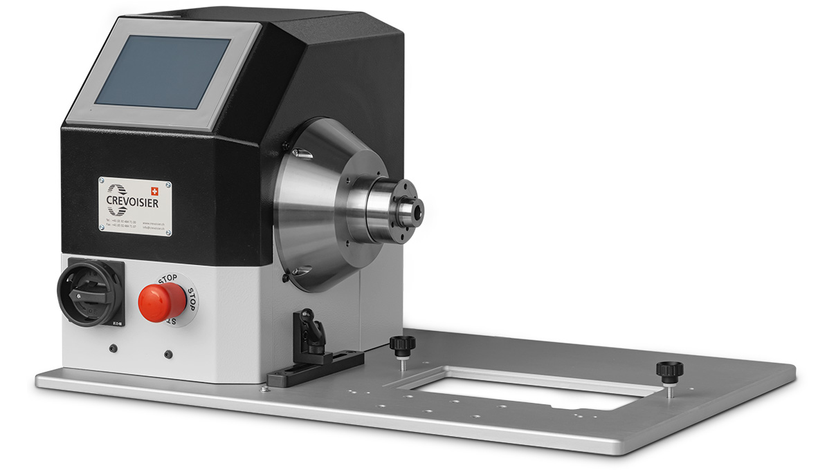 Crevoisier C5001: Universele afwerkmachine (M8) voor bevestiging op de werkbank (400 V), variabele positie