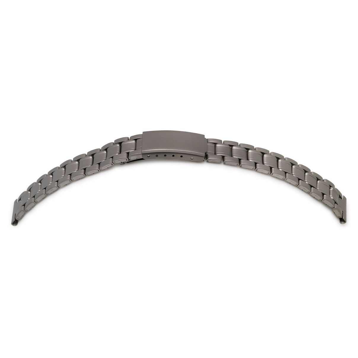 Horlogeband, titanium, breedte 12 mm, lug 14 mm, lengte 170 mm