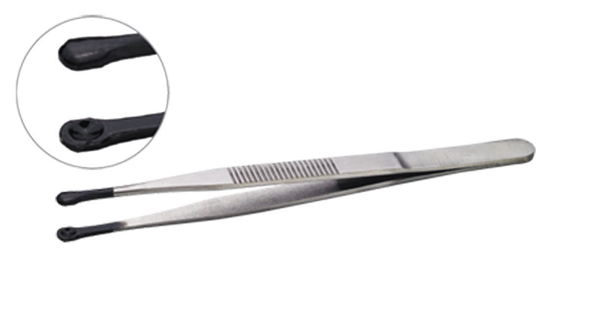Pinza para sujetar perlas, acero