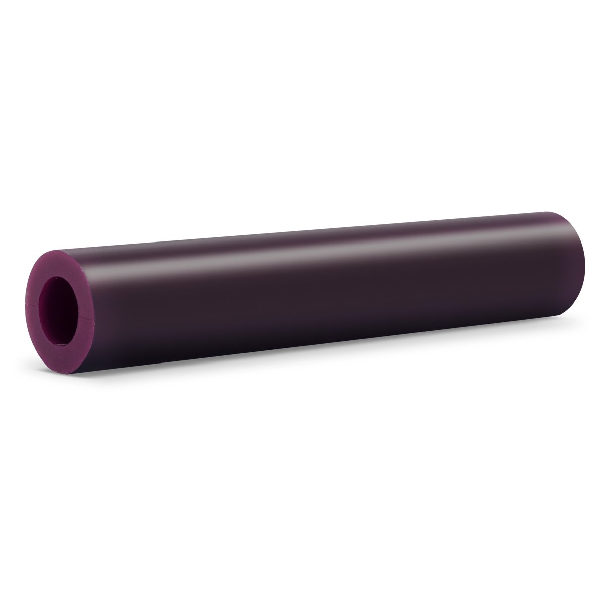 Carving wax tube, Ø 27 mm, center hole, purple, medium
