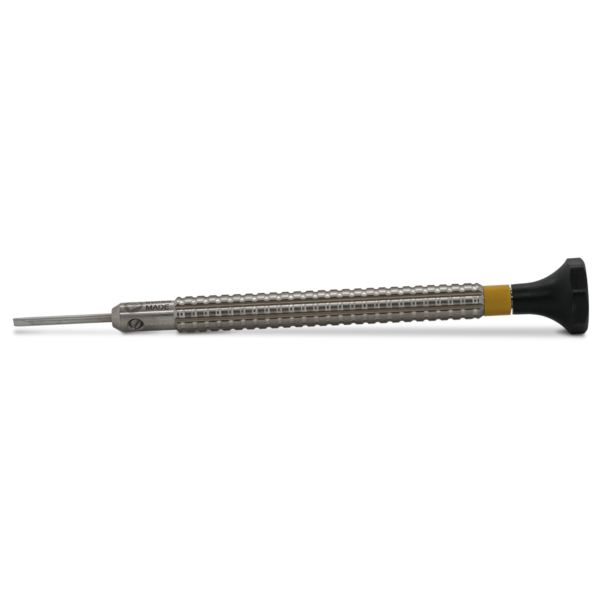 Bergeon 7965-070 schroevendraaier, mes 0,7 mm, oker, voor draaimoment-trommel