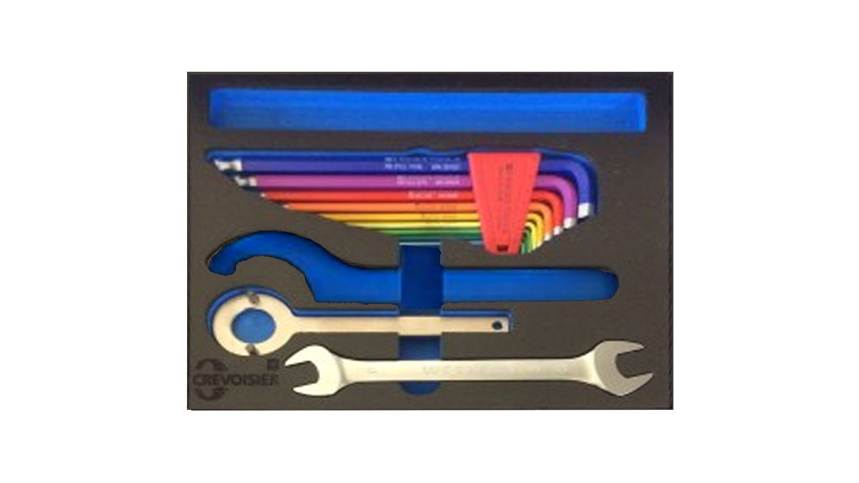 5S storage system for C5100 machine on DSG workbench