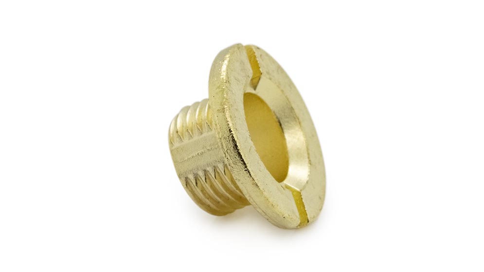 Central screw brass 5,2 mm