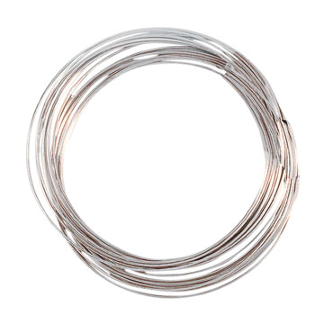 Drahtform 670/- Silber hart, 10 g, 0,5 mm