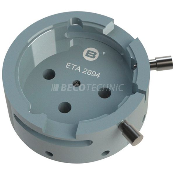 Bergeon 7100-ETA-2894-2, Werkhalter, Eloxiertes Aluminium, 12 1/2'''