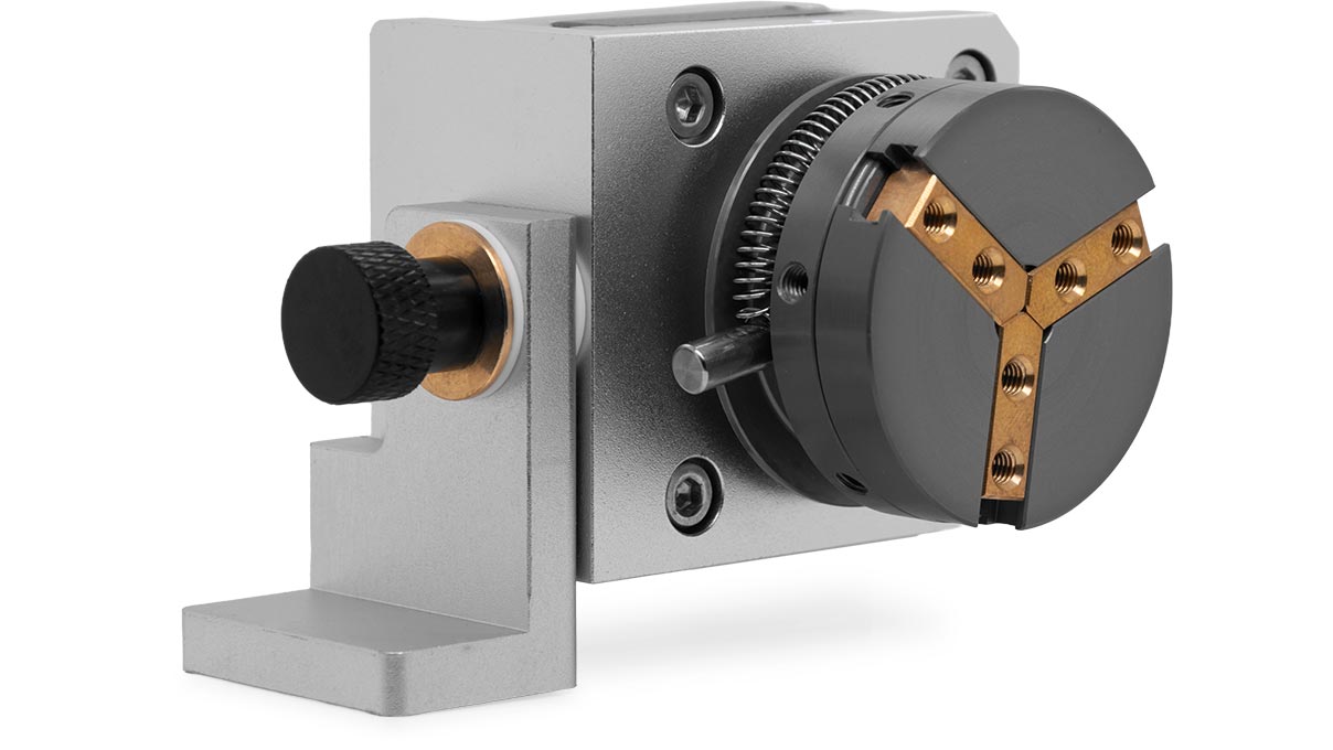 Rotationsachse zur Gravur von Ringen für SLC Mini Gravurlasersystem