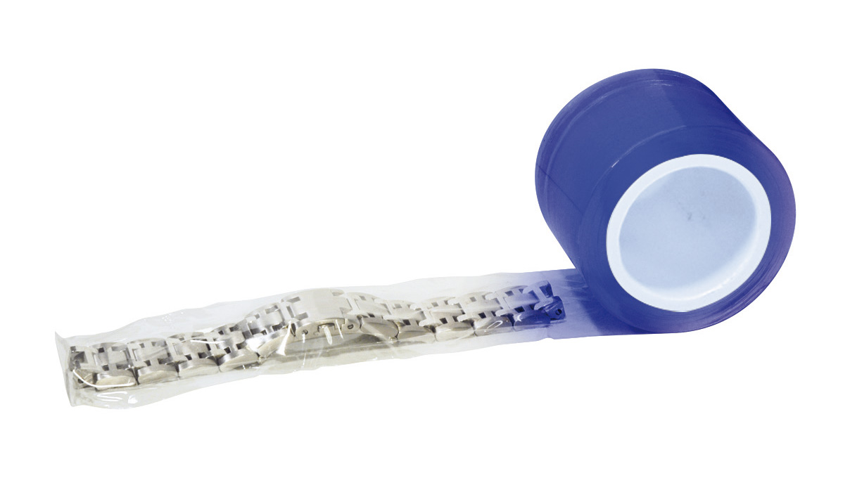 Bergeon 7064-080-T070-200 protective film, PVC, antistatic, 200 m x 80 mm, thickness 0,07 mm