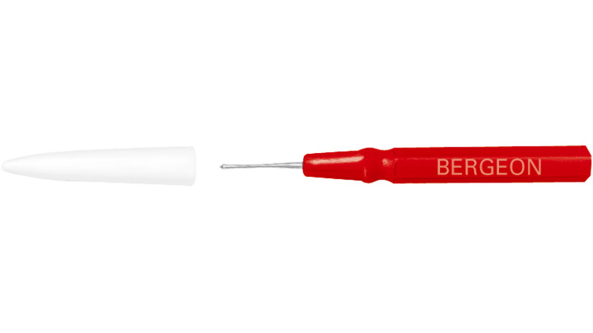 Bergeon 30102-AR oiler, red, fine