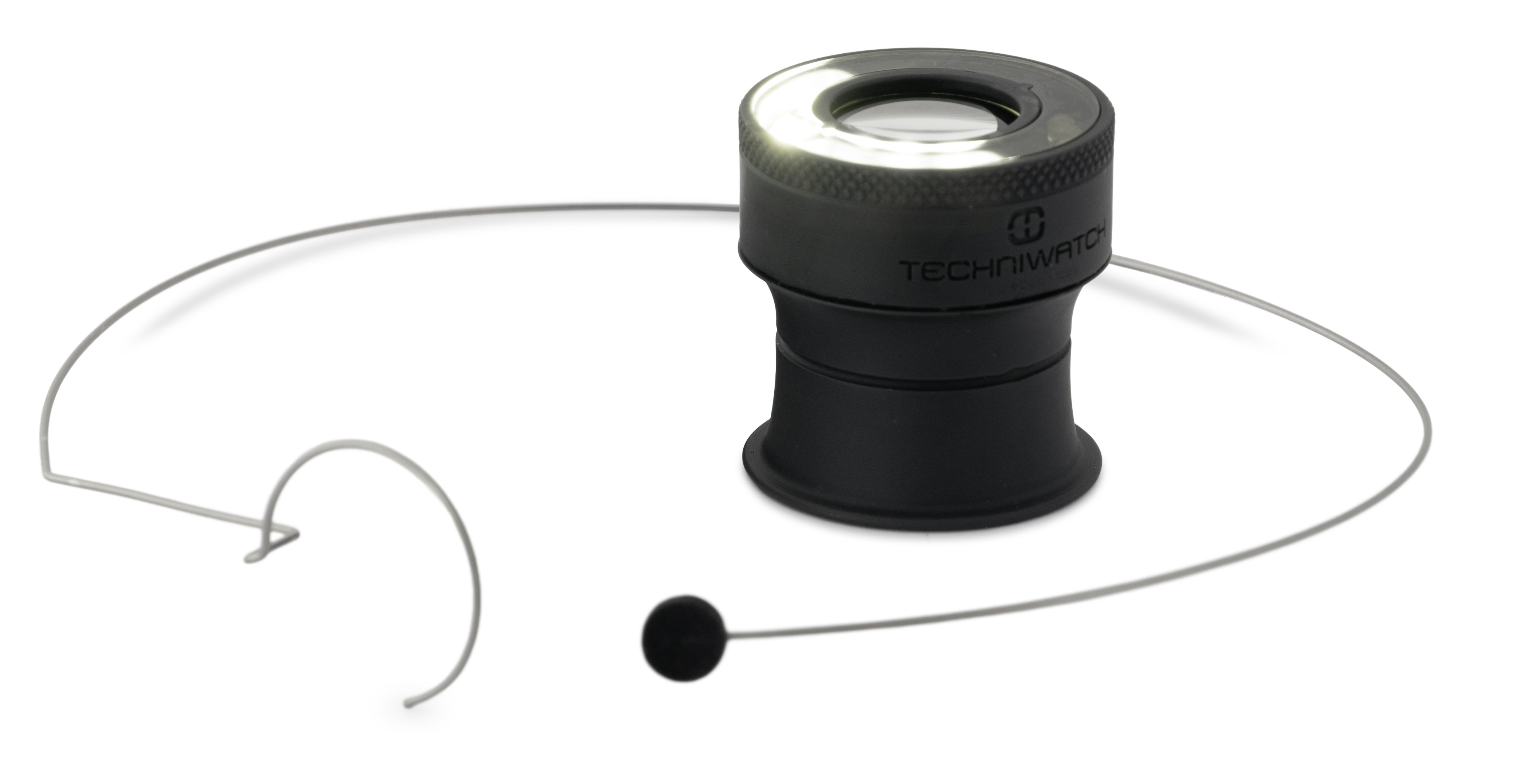 PureVision magnifier, 4x, incl. charging station and charging cable