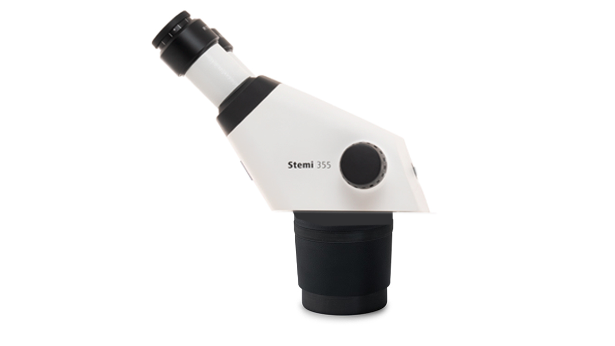 Zeiss Stemi 355, stereomicroscoopbody, binoculair, zonder camera-interface