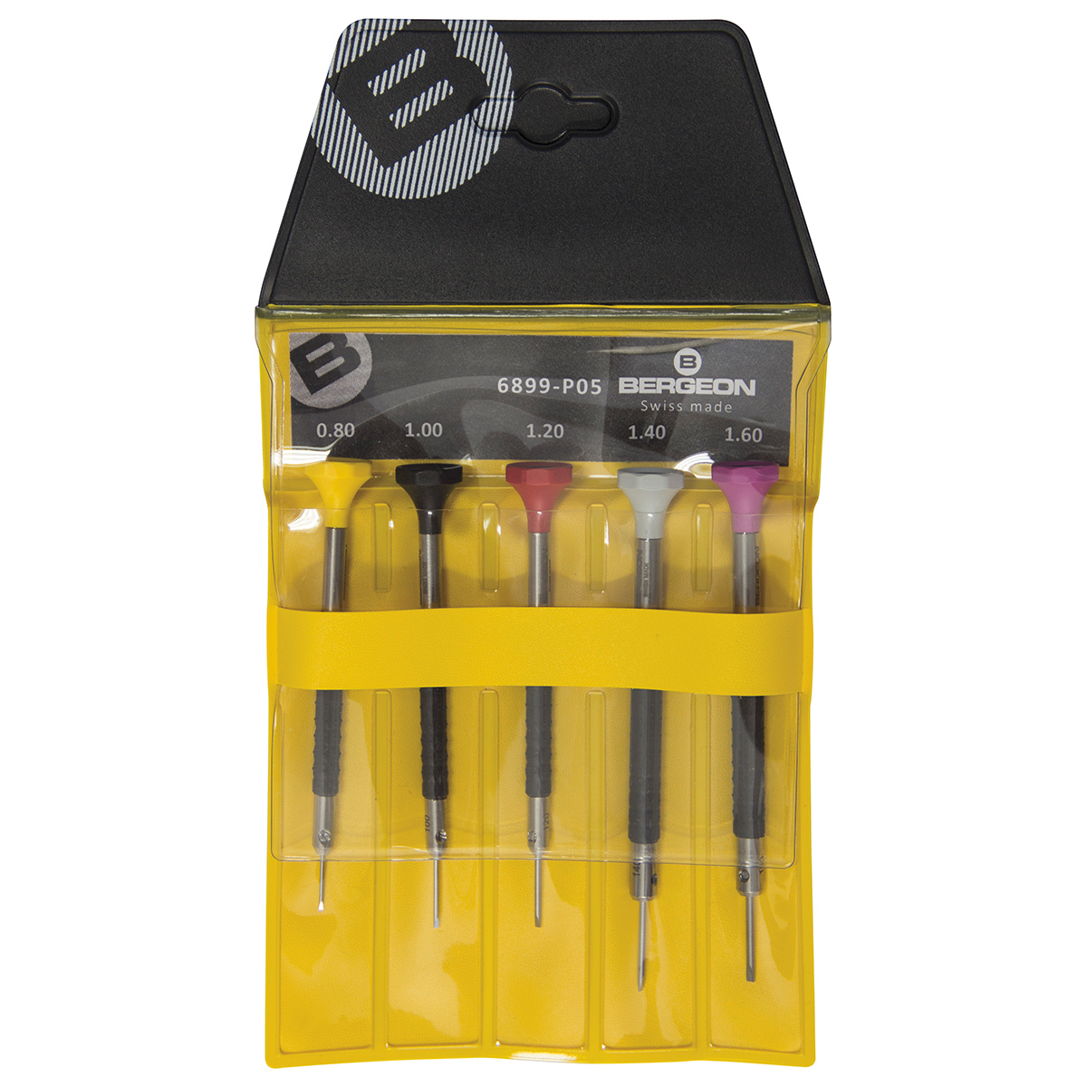 Bergeon 6899-P05 pouch with 5 screwdrivers