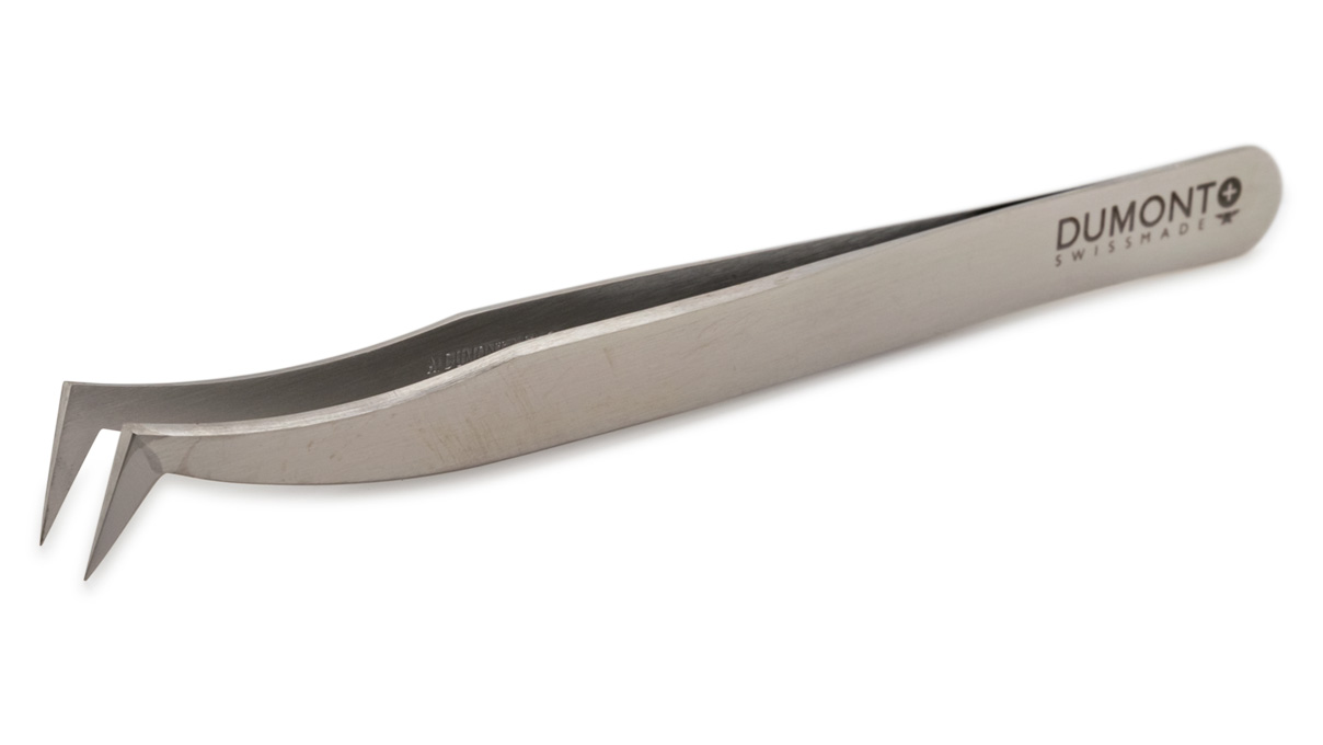 Dumont Pinzette, Form 6, Inox 02, 115 mm