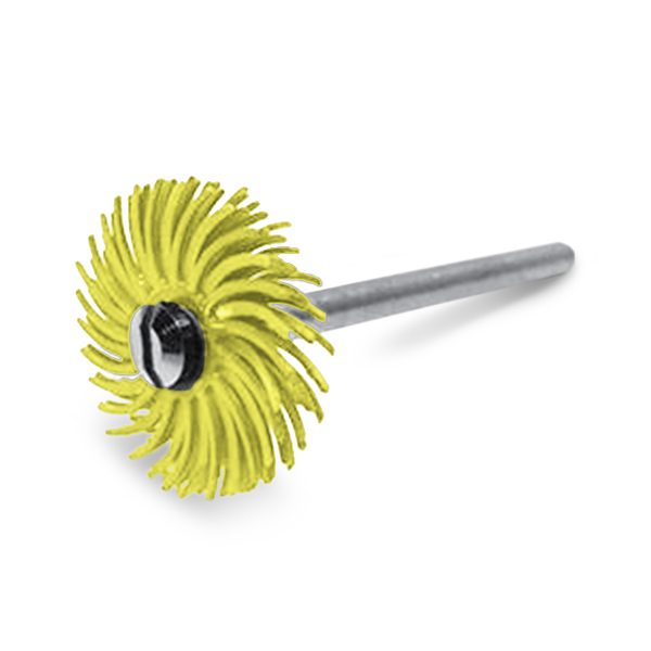Brosse en soie 3M Jooltool, grain 80, jaune, Ø 20 mm