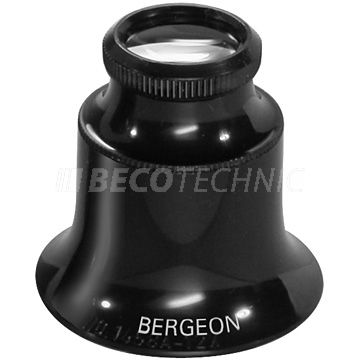 Bergeon 1458-A-15 Lupa desmontable con anillo de rosca, aumento: 15x