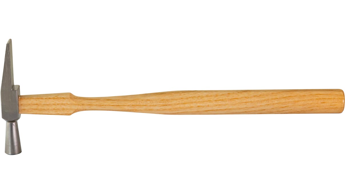 Watchmaker's hammer, 70 g, steel head, 80 mm, length 245 mm