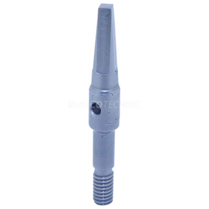 Badeco tip for mallet, rectangle and smooth, 0.80 x 1.50 mm