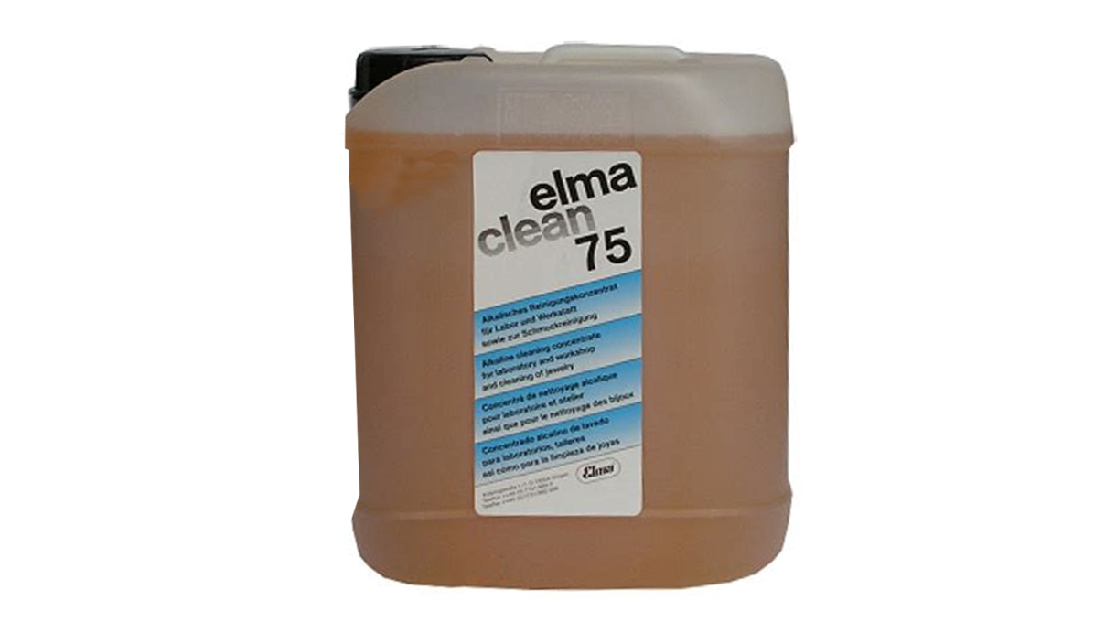 Elma Clean 75 concentraat, ammoniakhoudend, voor juwelen, 25 l