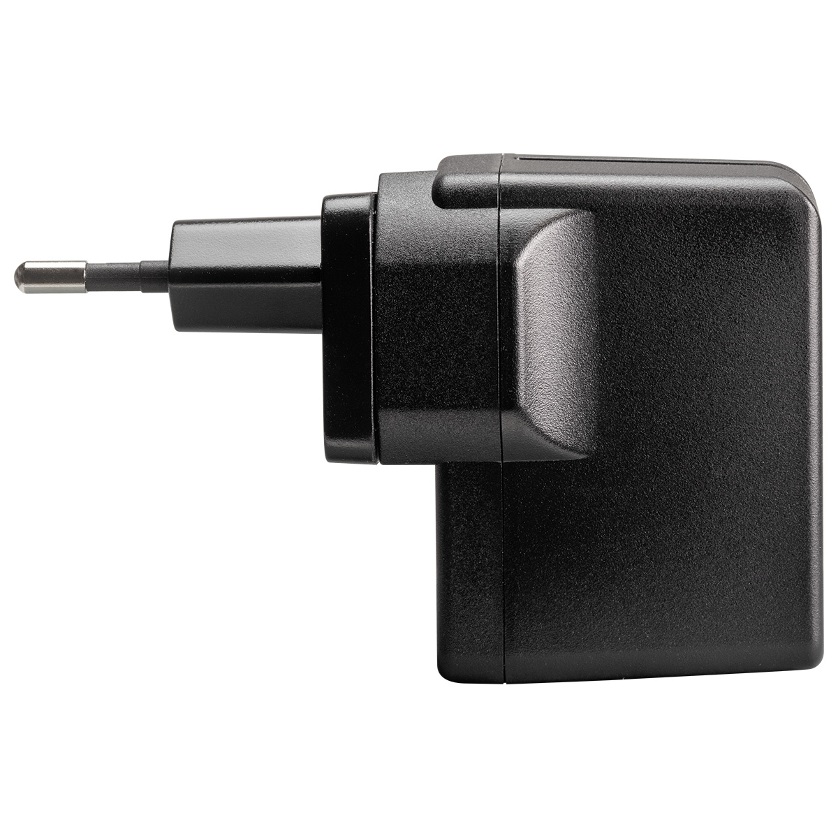 USB power adapter for Boxy BLDC Nightstand, interchangeable plug EU and UK