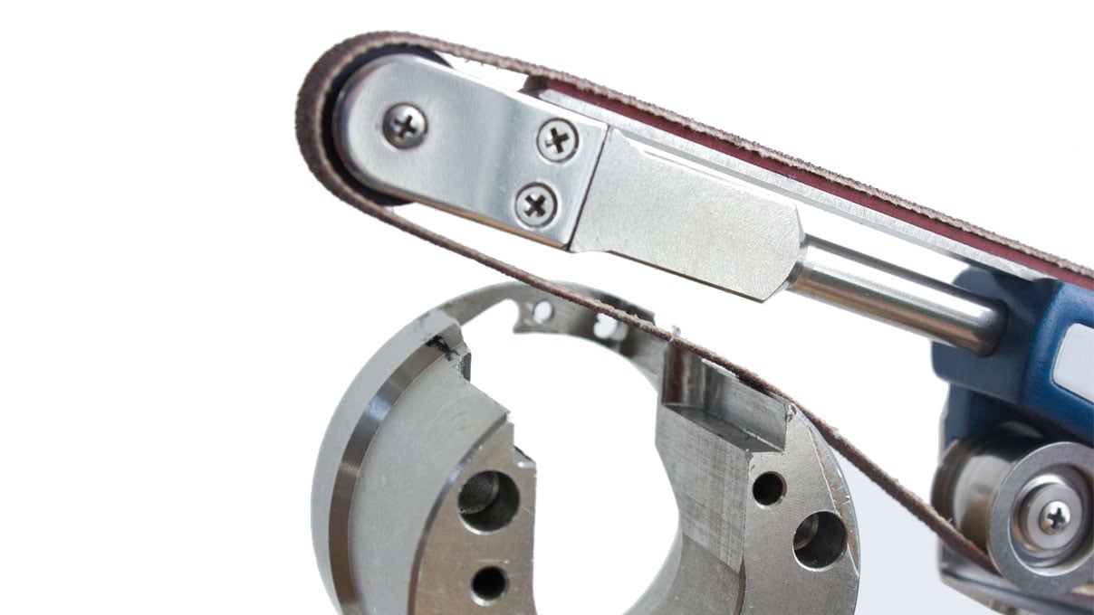 Belt grinder JBS 100 for connection with Eneska systems
