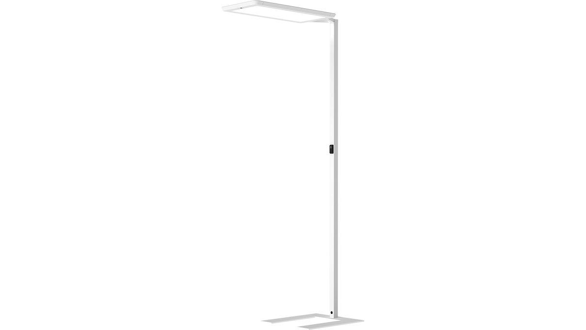 Waldmann Yara.Single free standing luminaire, 107 W, 4000 K