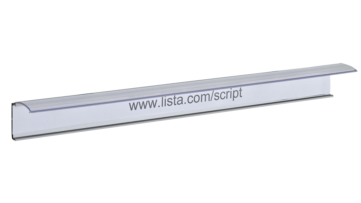 Lista Labeling strip, without labels, width 210 mm