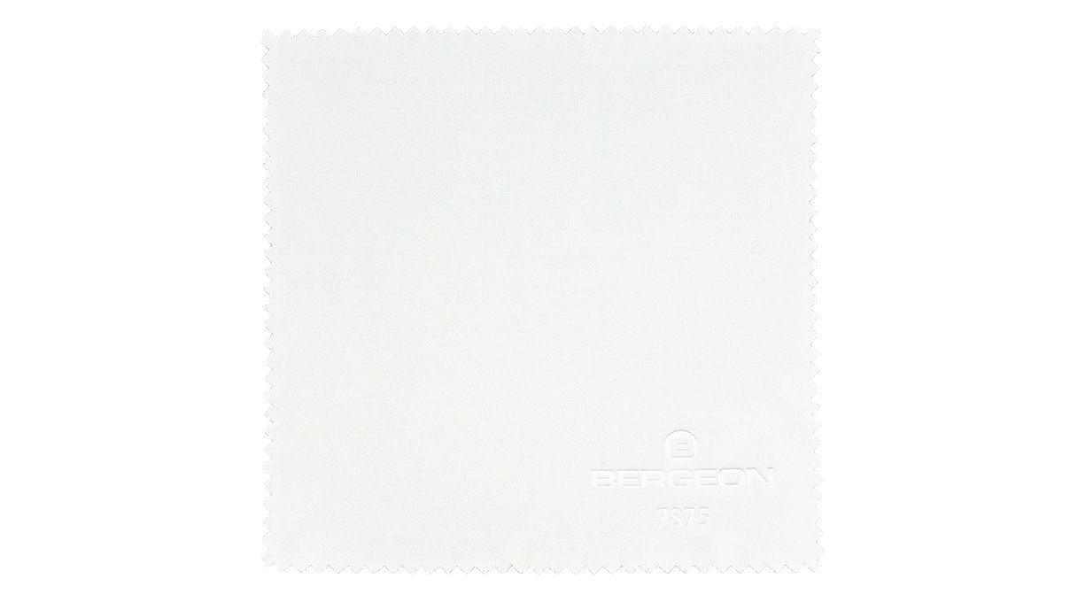 Bergeon 7875-20 Mikrofasertuch, 120 x 120 mm, 75 % Polyester, 25 % Polyamid, extra weich, 20 Stück