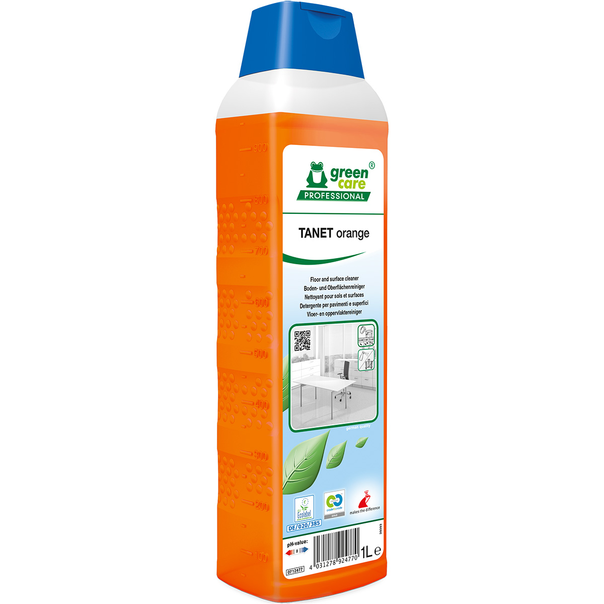 Green Care TANET orange limpiador de suelos y superficies