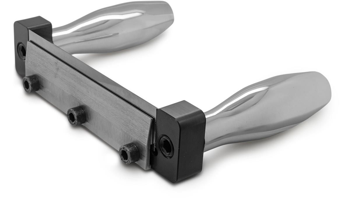 Austauschklinge aus Wolframcarbid für Klinge zum Säubern von Schwabbelscheiben, Pro-Version, für den
täglichen und/oder professionellen Einsatz an großen Scheiben