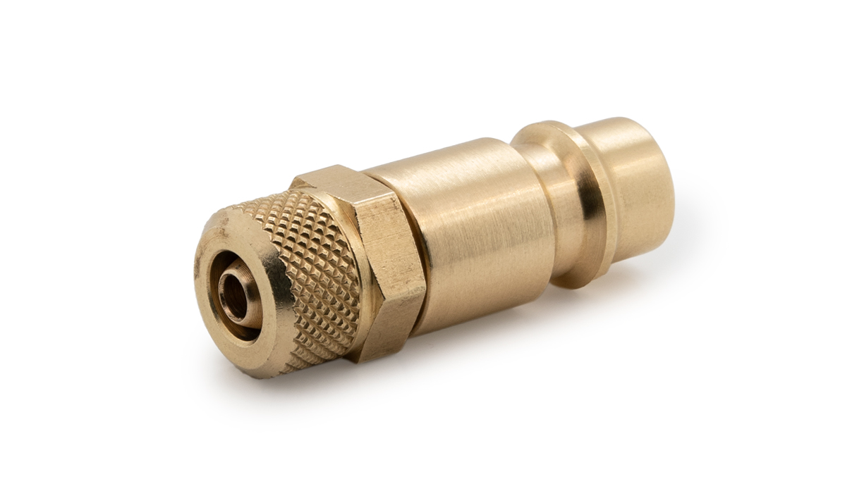 Coupling plug NW 7.2 for internal Ø 6 mm to external Ø 4 mm