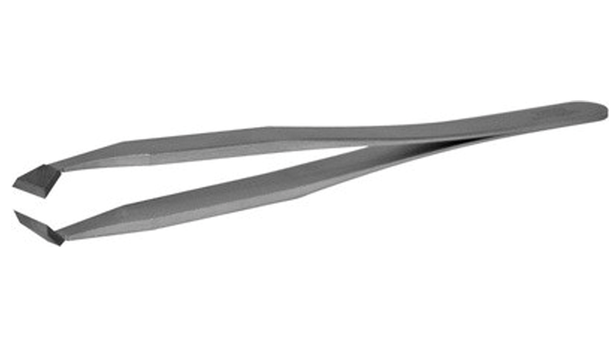 Bergeon 7026-15AGW tweezers, thin, 80 % nonmagnetic, tips with PTFE coating