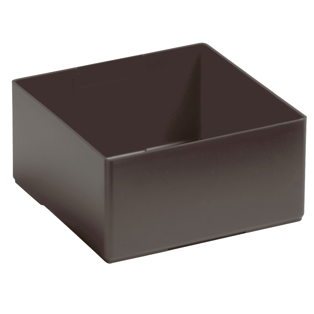 Lista ESD plastic box, 4,5 x 4,5 E, for 75 mm front height, 12 pieces