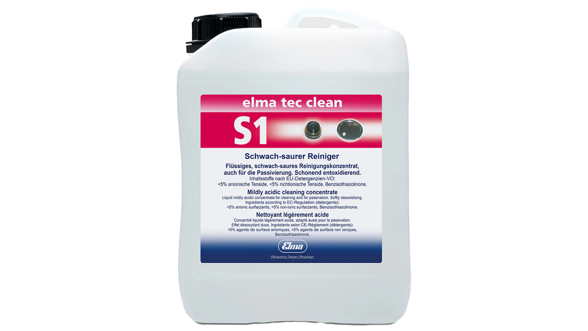 Elma Tec Clean S1 cleaning solution, 2.5 l