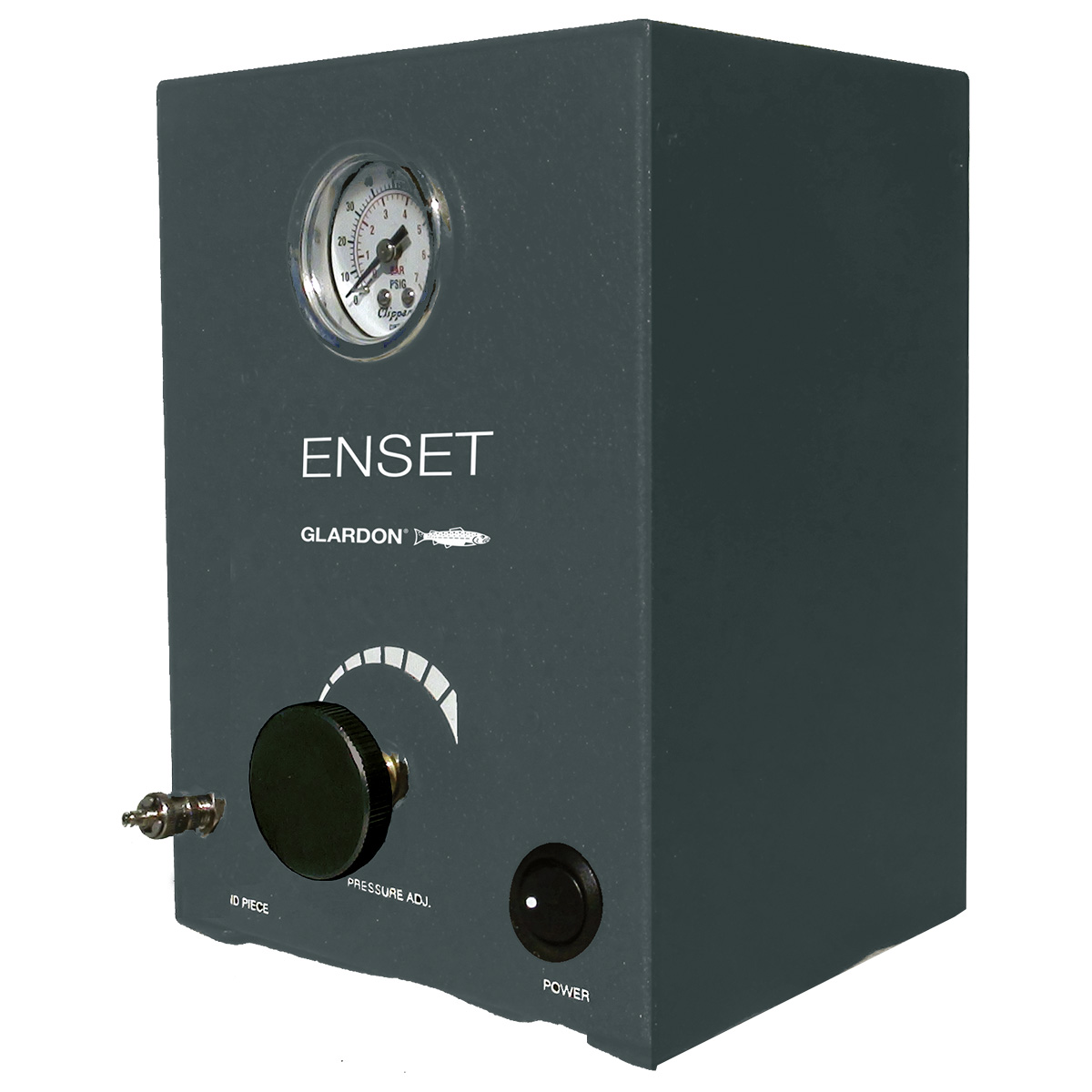 Desktop control unit EnSet Compact with single port, analog display, frequency up to 1500 hits/min