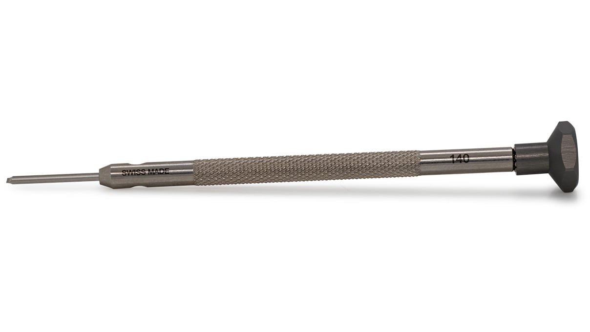 Ergo Schraubendreher, Schlitz (T), 1,4 mm, Anthrazit, Edelstahl