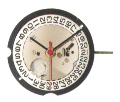 AU-Werk Ronda 505 10 1/2''' DATE6 SC Quarz (371 | SR920SW)