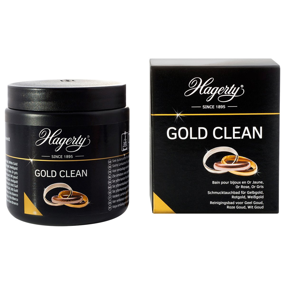 Hagerty Gold Clean, dipping bath for gold, 170 ml