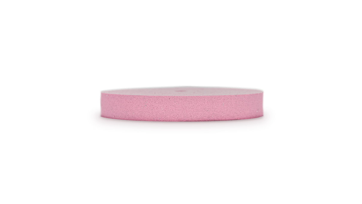 Polijster Universal, roze, wiel, Ø 22 x 3 mm, zacht, korrel zeer fijn