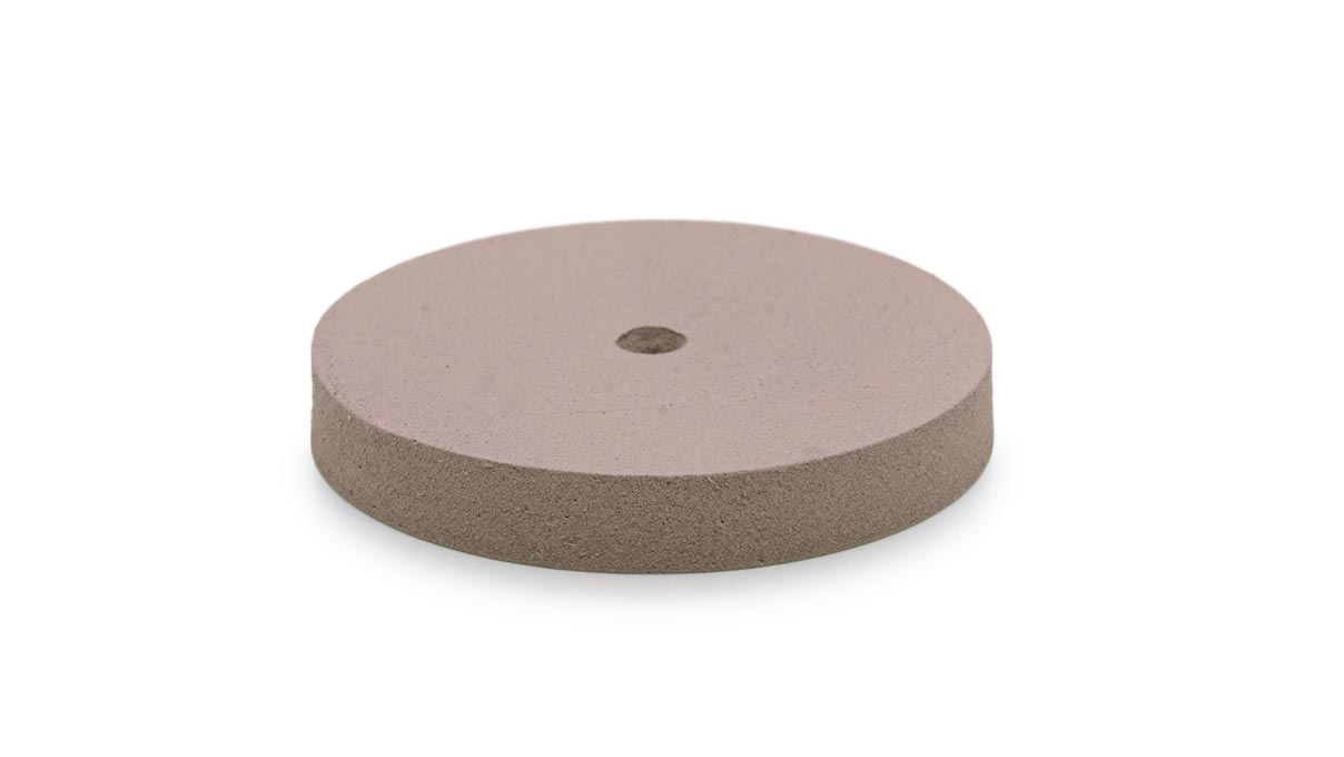 Polisher Airflex, pink, wheel, Ø 22 x 3 mm, grain fine