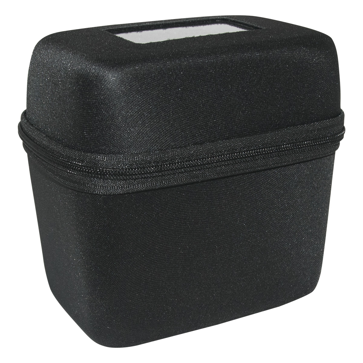 Watch Box, watch case black/black, with viewing window